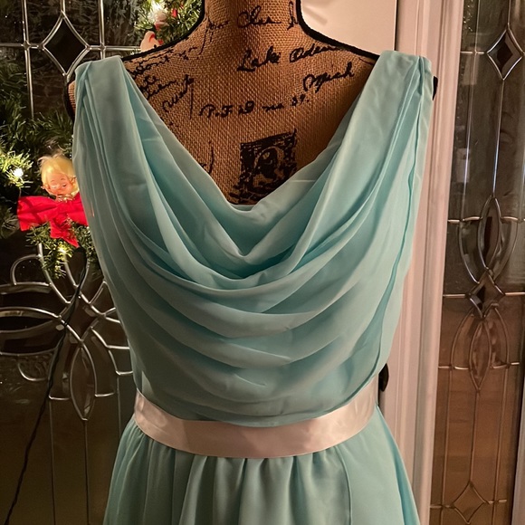 Vintage Davinci bridesmaid dress size 10 modern 6 - Picture 3 of 16